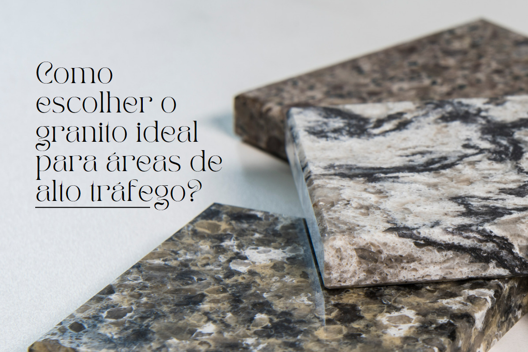 pedras de granito em cima da mesa